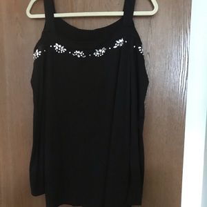 NWT dressy long sleeve top. Size XXL.